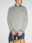 Maison Kitsune' Chillax Fox Logo Cotton Sweatshirt