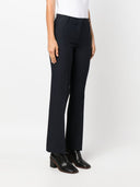 Valentino Wool And Silk Blend Trousers