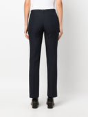 Valentino Wool And Silk Blend Trousers