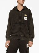 Dolce & Gabbana Cotton Zipped Hoodie