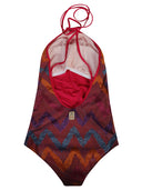 Feel Me Fab Keywest Printed One Piece Swimsuit