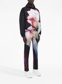Alexander Mc Queen Floral Print Windbreaker Jacket