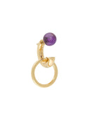 Maria Black Elvira Purple Earring