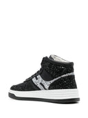 Hogan Pre H630 Gliettered Leather Sneakers