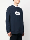 A.P.C. Logo Organic Cotton Sweatshirt