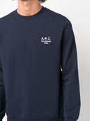 A.P.C.ロゴオーガニックコットンスウェットシャツ