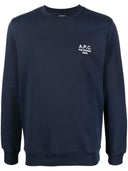 A.P.C.ロゴオーガニックコットンスウェットシャツ