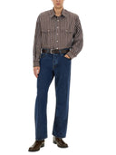 Jeans en vrac de tournesol