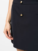 Alexander Mc Queen Wool Mini Skirt