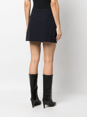 Alexander Mc Queen Wool Mini Skirt