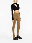 Garderobe.nyc Side zip leggings