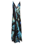 Mona Swims Silk Maxi Dress
