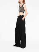 Balmain Monogram Cropped Top