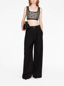 Balmain Monogram Cropped Top