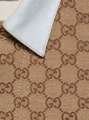 Gucci Cruise Gg Supreme Denim Sleeveless Jacket