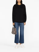 Ganni Organic Cotton Crewneck Sweatshirt