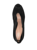 Stivali da caviglia in pelle scamosciata aperta Gianvito Rossi