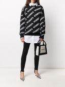Balenciaga Navy Cabas Xs Organic Cotton Tote Bag