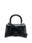 Balenciaga 모래 시계 소형 가죽 상단 핸들 백