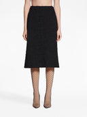 Balenciaga Tweed Midi falda