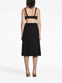 Balenciaga Tweed Midi falda