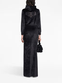 Balenciaga Velvet Zip Up Hoodie