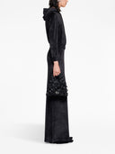 Balenciaga Velvet Zip Up Hoodie