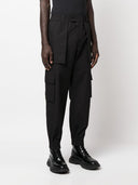 Alexander Mc Queen Organic Cotton Cargo Trousers