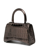 Balenciaga timeglass liten skinn topphåndtakpose