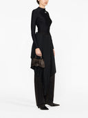 Balenciaga timeglass liten skinn topphåndtakpose
