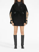 Burberry Check Motiv Cotton Trench Coat