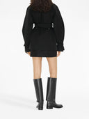 Burberry Check Motiv Cotton Trench Coat