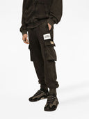 Dolce & Gabbana Logo Cotton Trousers
