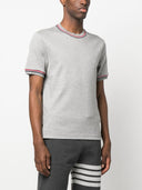 Thom Browne Rwb Motif Cotton T Shirt
