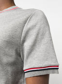 Thom Browne Rwb Motif Cotton T Shirt