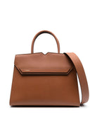 Valextra Duetto Leather Topハンドルバッグ