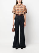 Etro Printed Silk Shirt