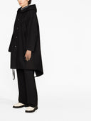 Jil Sander Cotton Midi Parka Coat