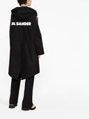 Jil Sander Cotton Midi Parka Coat