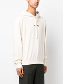 Jil Sander Logo Cotton Hoodie