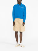 Polo di cotone sportivo e ricco corsivo