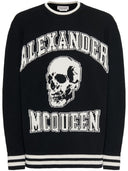 Alexander MC Queen Logo Organic Cotton Sweatshirt