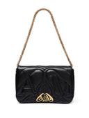 Borsa a tracolla in pelle Alexander Mc Queen sigillo