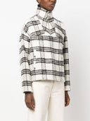 IRO Bika sjekket bomullsblanding Sweatshirt