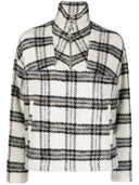 IRO Bika sjekket bomullsblanding Sweatshirt