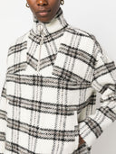 IRO Bika sjekket bomullsblanding Sweatshirt