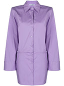 The Attico Margot Cotton Shirt Dress
