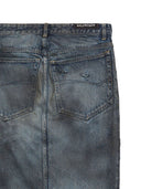 Balenciaga Denim Long Skirt