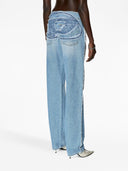 Diesel Straight Leg Denim Jeans