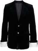 Gucci Velvet Single Breasted Jacket